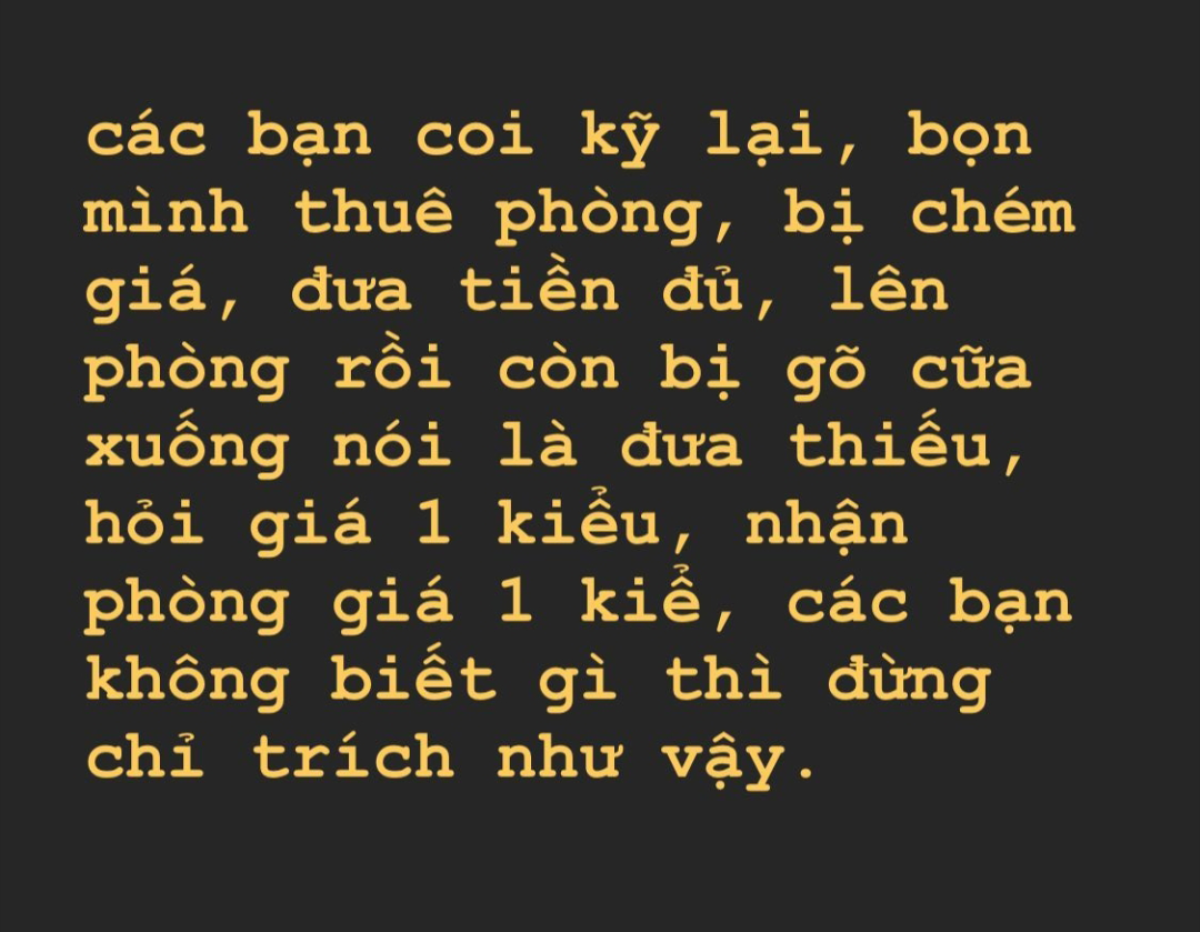 Bị 'ném đá' khi quay clip phá hoại phòng khách sạn, đôi bạn trẻ lên tiếng 'đáp trả' dân mạng Ảnh 3