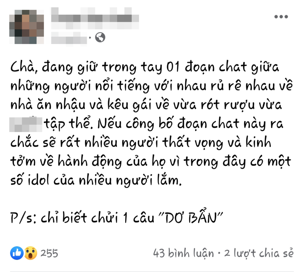 Bà xã diễn viên Thành Được ẩn ý đang giữ chứng cứ 'gọi gái' của nhiều sao Việt Ảnh 1