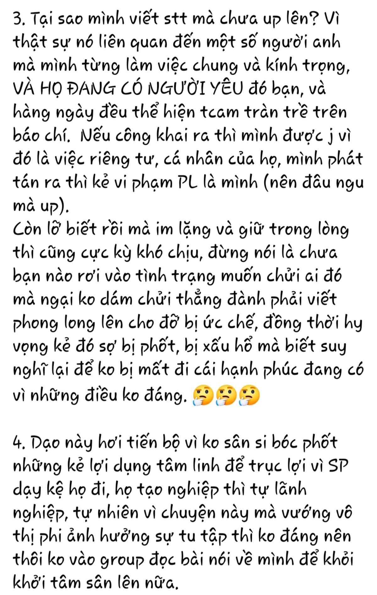 Bà xã diễn viên Thành Được ẩn ý đang giữ chứng cứ 'gọi gái' của nhiều sao Việt Ảnh 8