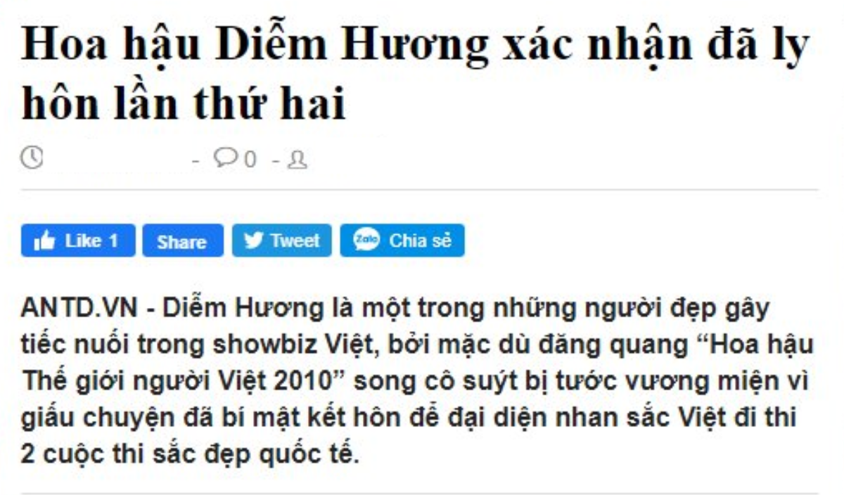 Hoa hậu Diễm Hương nói gì trước thông tin đã ly hôn lần 2? Ảnh 3