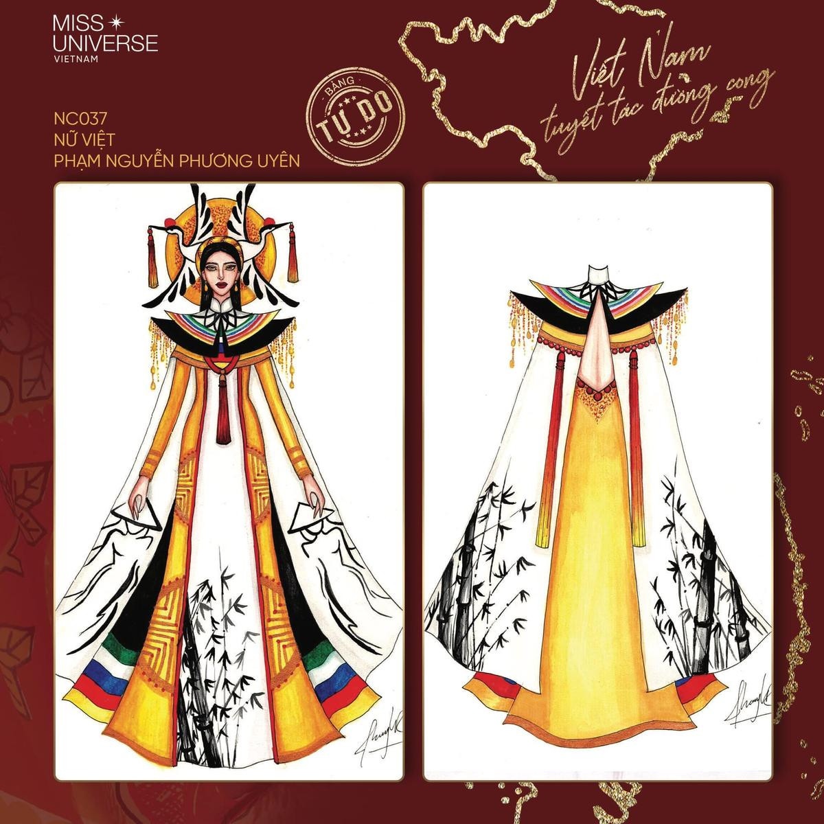 5 họa tiết cũ rích nhất cuộc thi National Costume cho Khánh Vân: Hoa sen, chùa Cầu quá 'nhàm chán' Ảnh 19