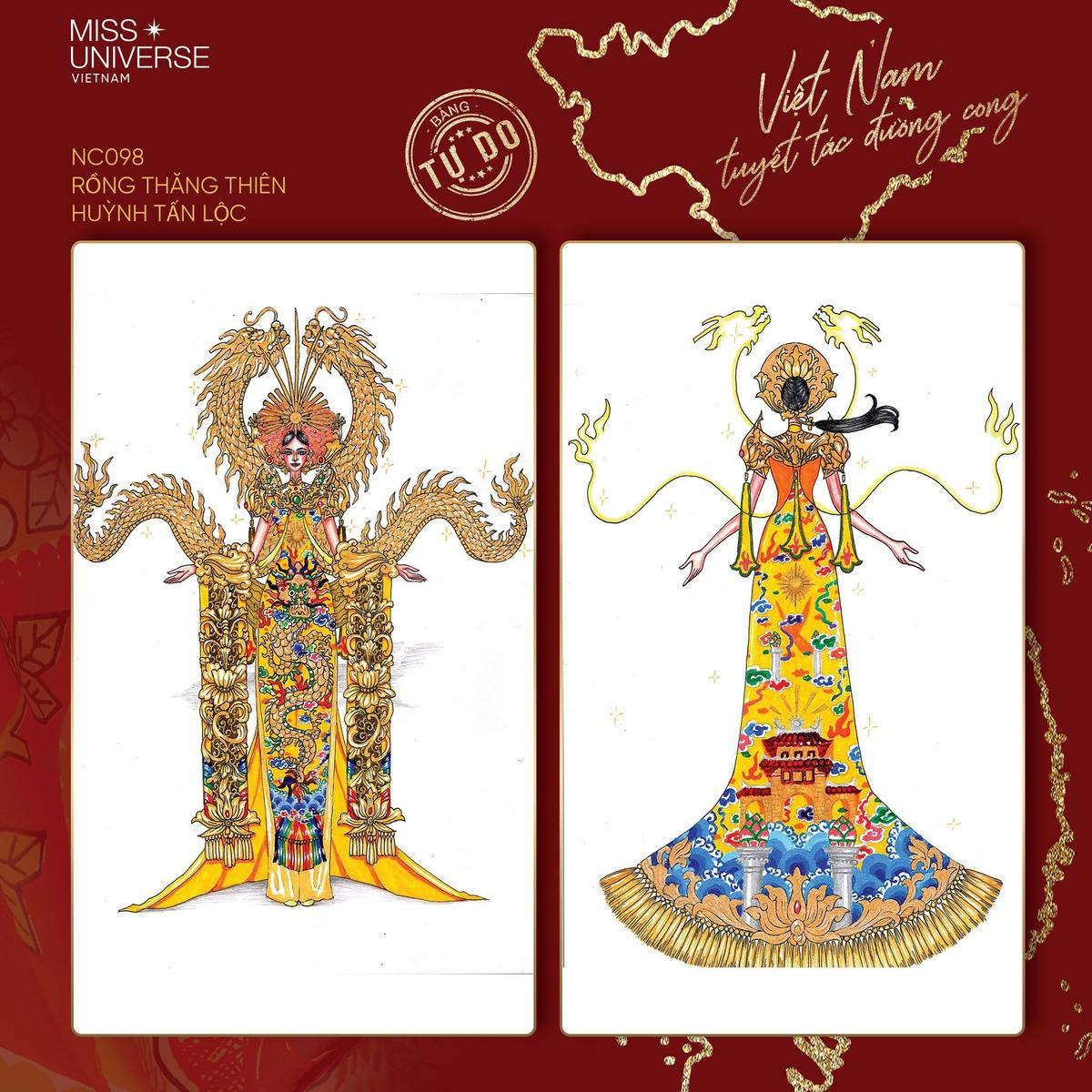 5 họa tiết cũ rích nhất cuộc thi National Costume cho Khánh Vân: Hoa sen, chùa Cầu quá 'nhàm chán' Ảnh 27