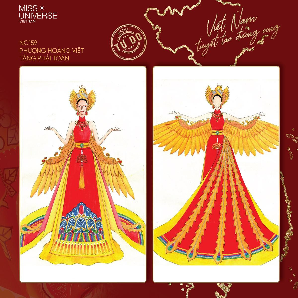 5 họa tiết cũ rích nhất cuộc thi National Costume cho Khánh Vân: Hoa sen, chùa Cầu quá 'nhàm chán' Ảnh 33