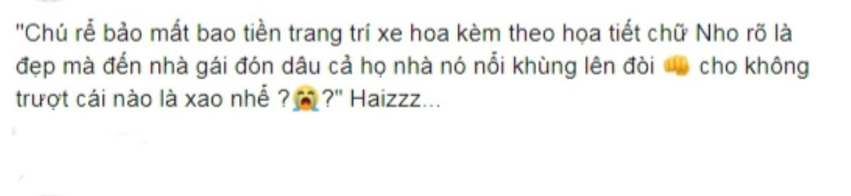 Trang trí xe hoa lộng lẫy nhưng chú rể lại bị nhà gái đòi đấm 'không trượt phát nào' Ảnh 5