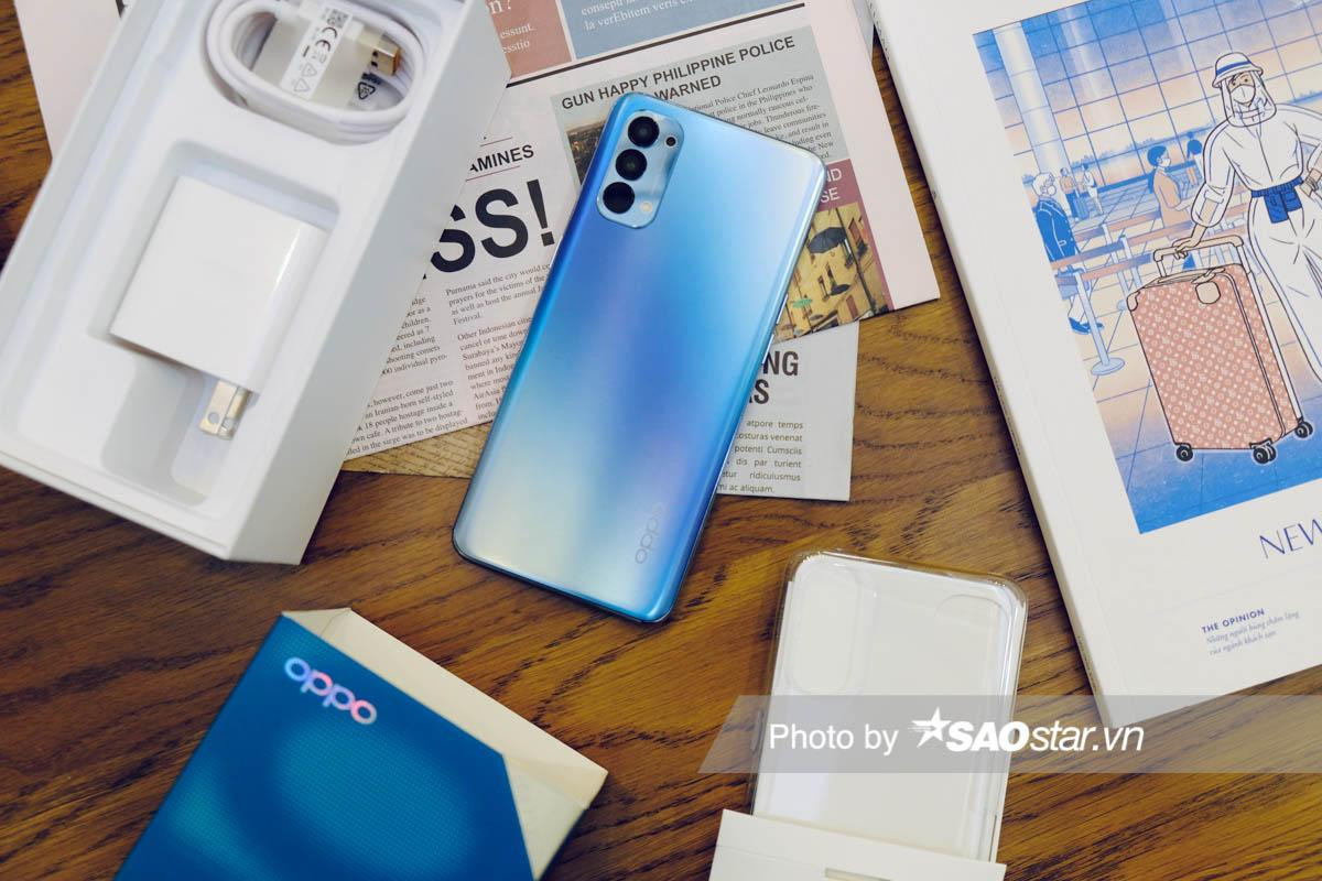 Trên tay nhanh OPPO Reno4 tại Việt Nam: Mặt lưng nhám thích tay, có sạc nhanh 30W! Ảnh 1