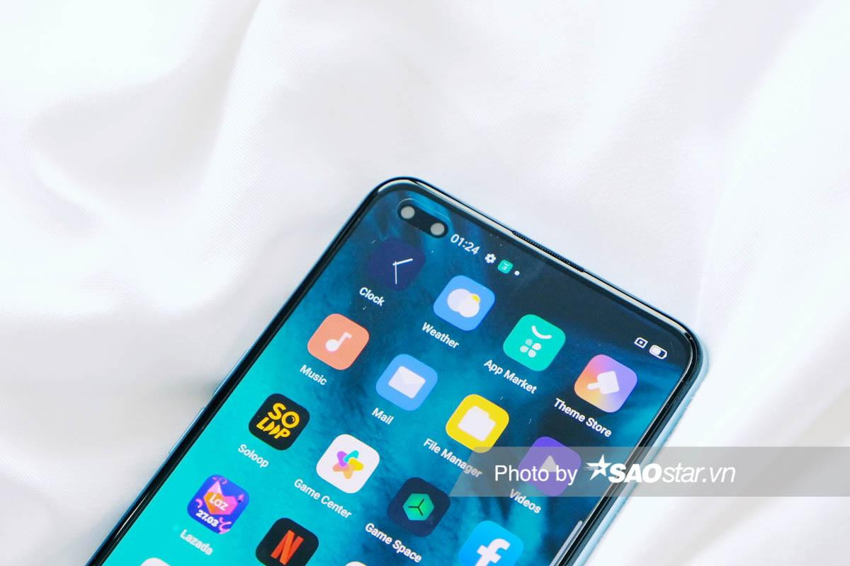 Trên tay nhanh OPPO Reno4 tại Việt Nam: Mặt lưng nhám thích tay, có sạc nhanh 30W! Ảnh 9