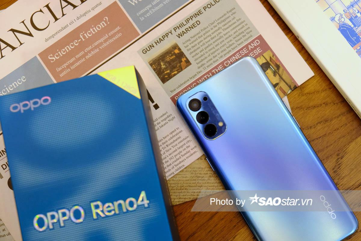 Trên tay nhanh OPPO Reno4 tại Việt Nam: Mặt lưng nhám thích tay, có sạc nhanh 30W! Ảnh 2