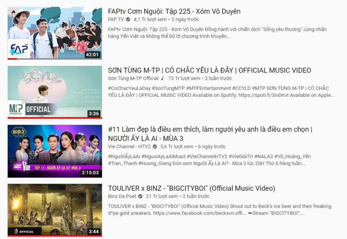 FAPtv thẳng tiến top 1 trending Youtube, phá vỡ chuỗi ngày thống trị của Sơn Tùng M-TP: Thái Vũ lên tiếng xin lỗi Sky Việt Ảnh 2