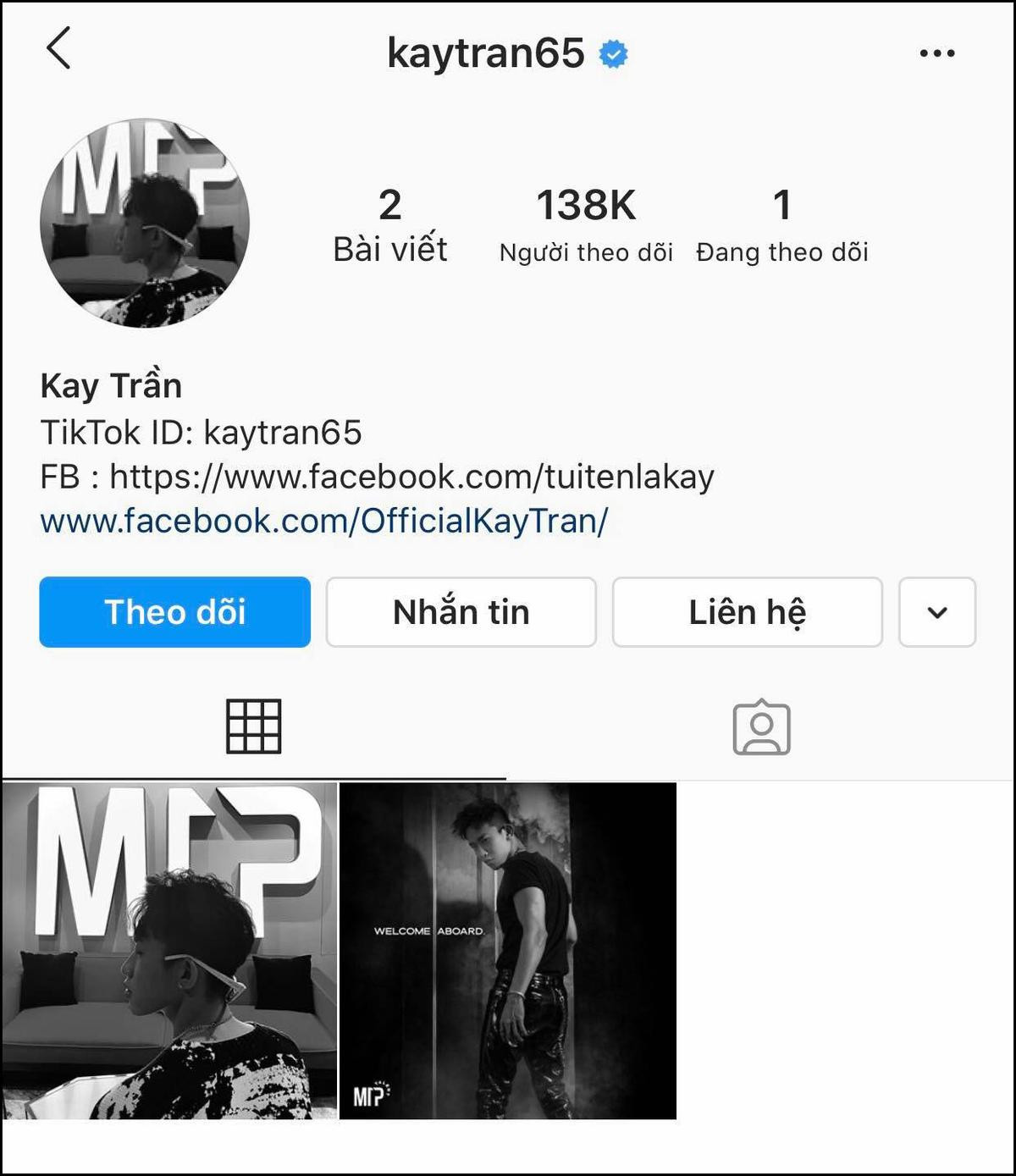 Có 134 nghìn người theo dõi trên Instagram nhưng Kay Trần chỉ follow mình Sơn Tùng: Nếu là người khác thì hẳn đã đồn 'yêu nhau' Ảnh 2