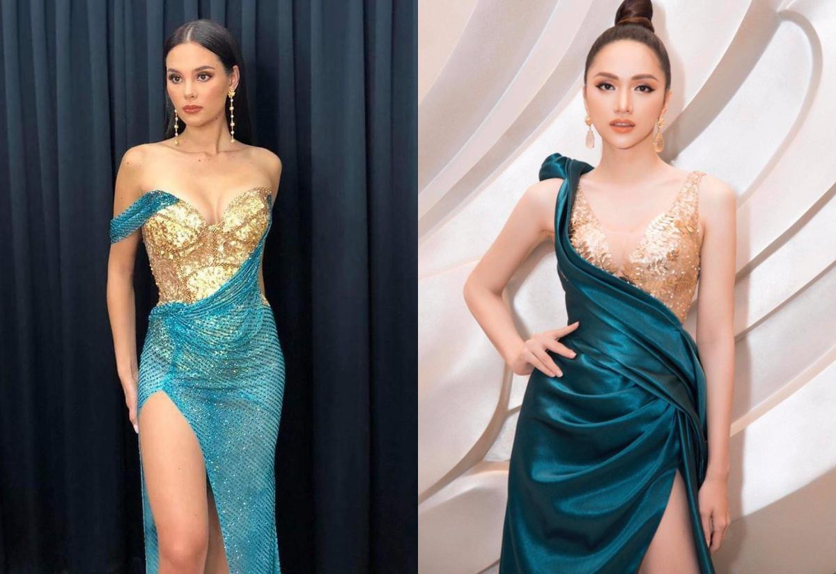 Hoa hậu Việt hóa bản sao Catriona Gray, Ngân Anh bị tẩy chay, Hương Giang thắng đậm cả 2 lần Ảnh 9