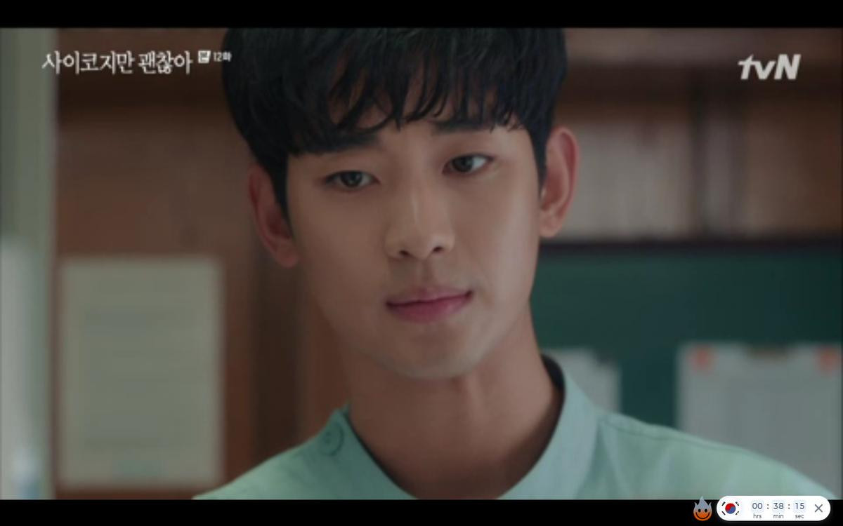 'Điên thì có sao' tập 12: Kim Soo Hyun đau khổ vì kẻ thù giết mẹ là mẹ của bạn gái Ảnh 21