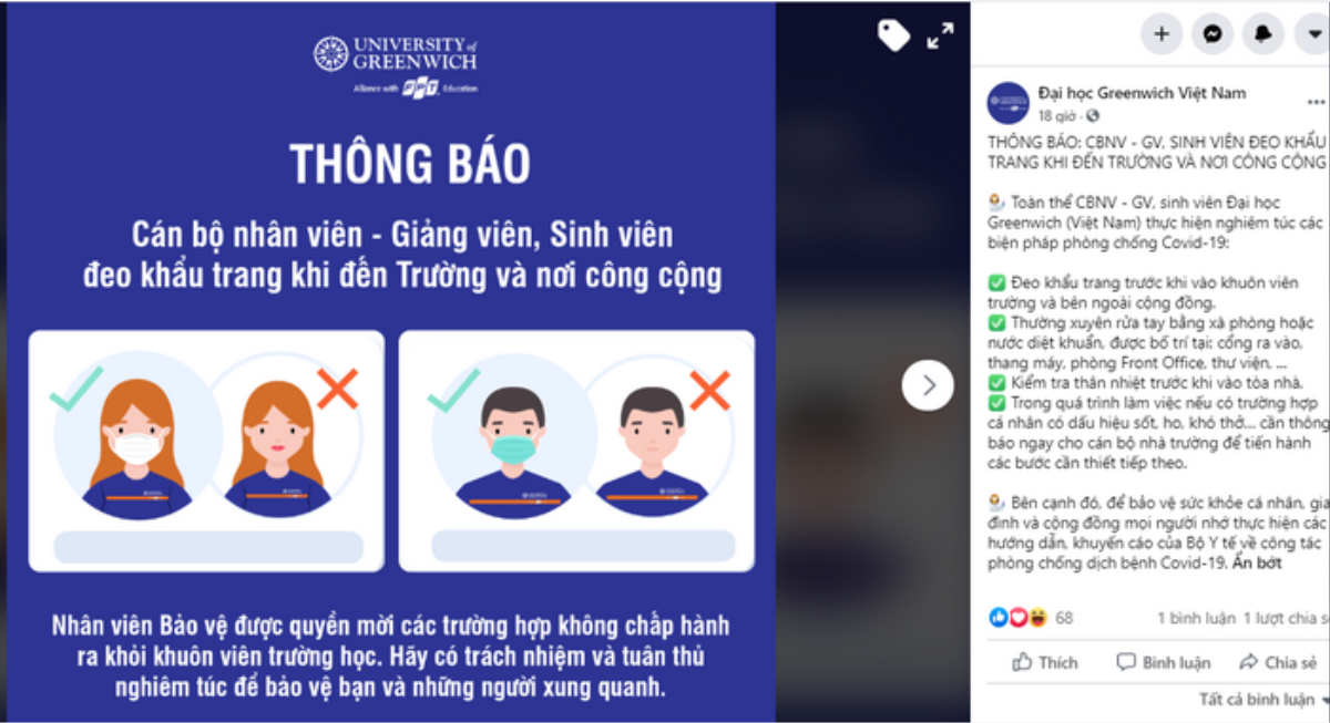 Sinh viên ứng phó khi dịch COVID- 19 xuất hiện các ca nhiễm mới: Lo Lắng nhưng không hoảng loạn... Ảnh 6