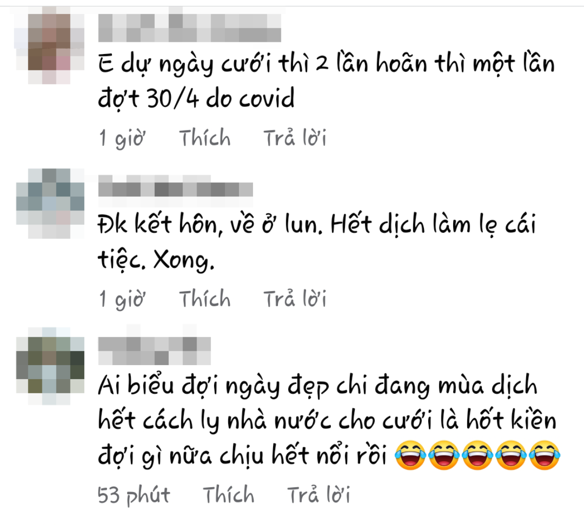 Cặp đôi 'số nhọ' phải hoãn đám cưới hai lần vì COVID-19 và 'lỗi tại thầy bói' Ảnh 9