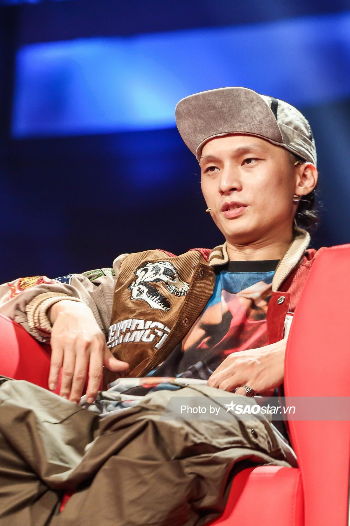 'Ngôi sao đang lên' Sóc Nâu rap về anti-fan 'cực gắt' khuấy đảo sân khấu King Of Rap 2020 Ảnh 9