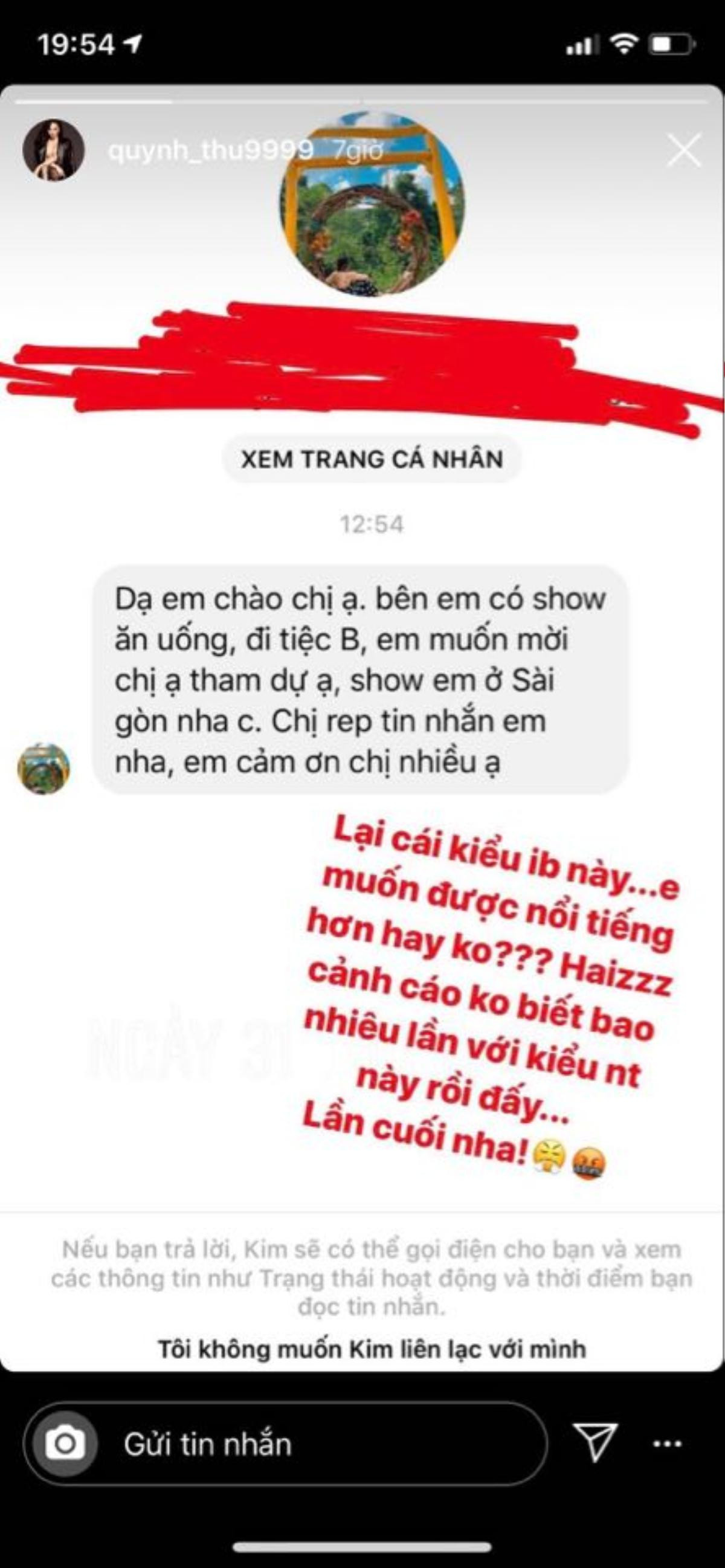 Quỳnh Thư bức xúc khi bị mời đi show, thực chất là đi tiếp rượu Ảnh 2