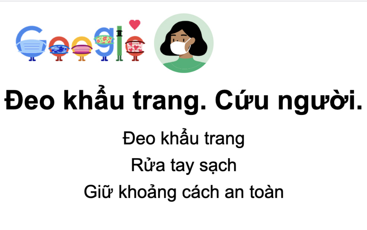 Google nhắn nhủ người dùng đeo khẩu trang, cung cấp thông tin phòng chống COVID-19 hiệu quả Ảnh 4