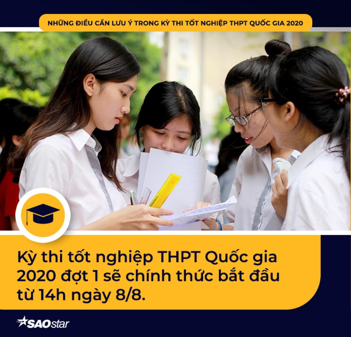 48 giờ đếm ngược trước kỳ thi tốt nghiệp THPT Quốc gia 2020: Những điều thí sinh cần đặc biệt lưu ý nếu không muốn bỏ lỡ Ảnh 4