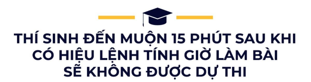 48 giờ đếm ngược trước kỳ thi tốt nghiệp THPT Quốc gia 2020: Những điều thí sinh cần đặc biệt lưu ý nếu không muốn bỏ lỡ Ảnh 5