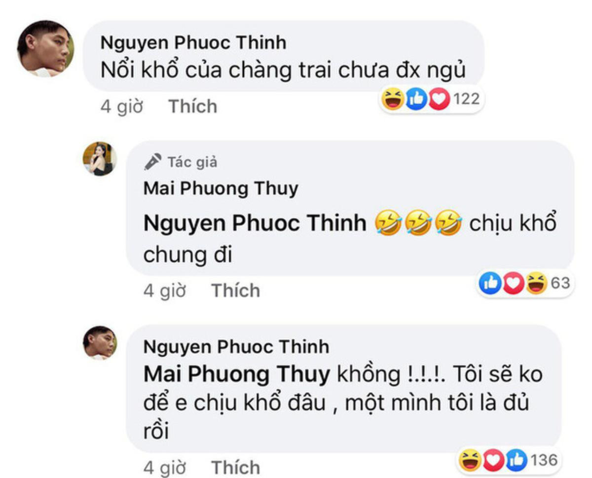 Noo Phước Thịnh 'thả thính hạng nặng' ngay ngày sinh nhật Mai Phương Thuý: 'Mà thôi em cứ hư đi vì tôi chỉ yêu gái hư' Ảnh 4