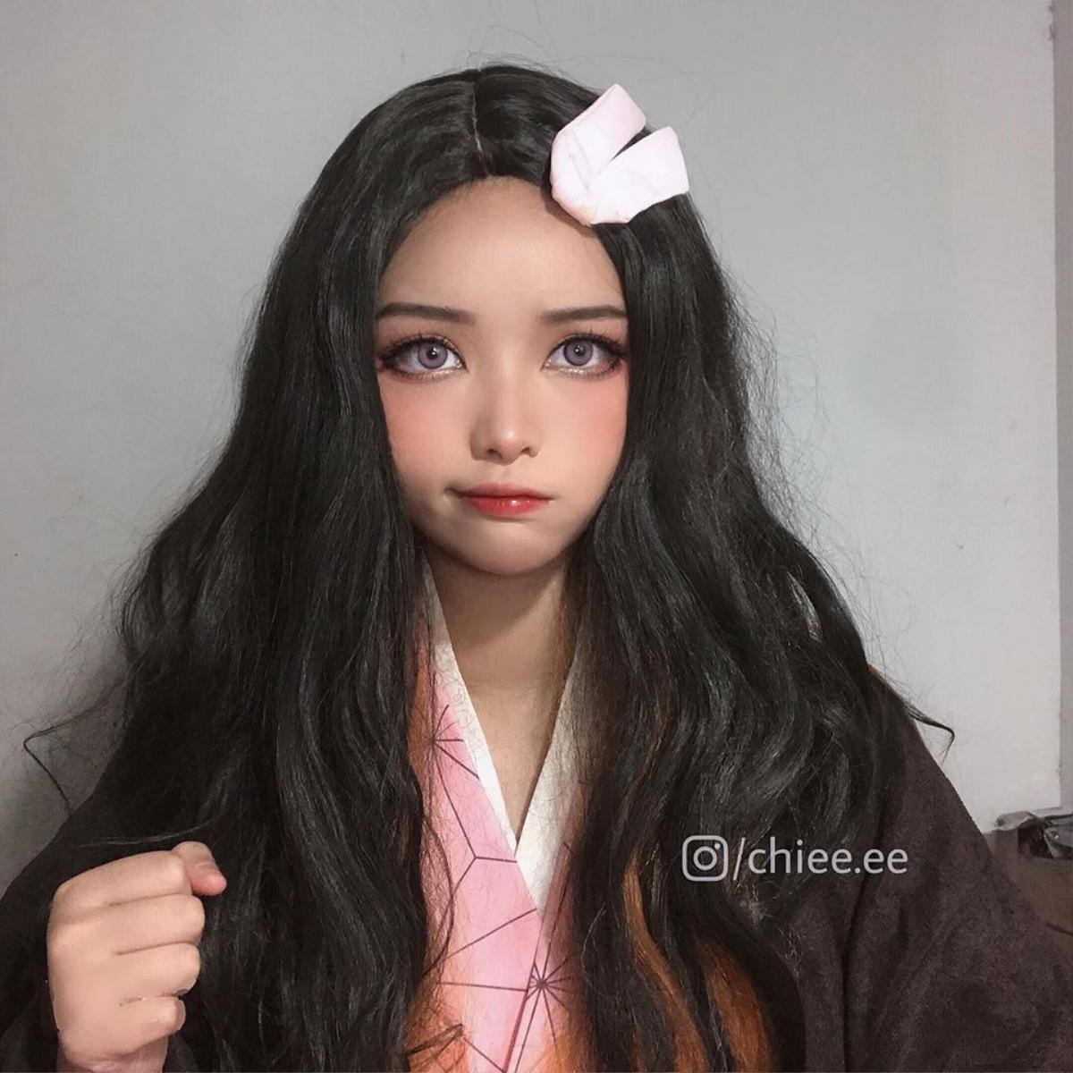 Kimetsu no Yaiba: 'Thánh nữ makeup' trở lại với bộ ảnh Nezuko xinh lung linh Ảnh 8