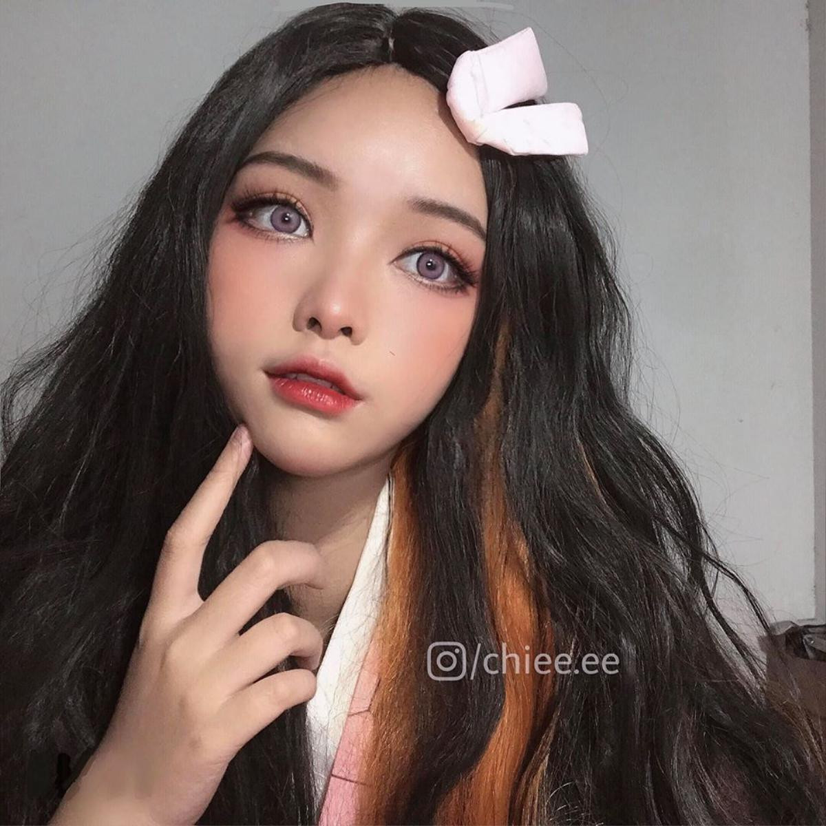 Kimetsu no Yaiba: 'Thánh nữ makeup' trở lại với bộ ảnh Nezuko xinh lung linh Ảnh 9