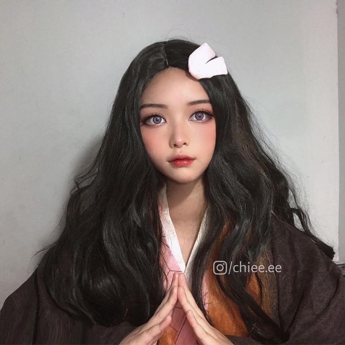 Kimetsu no Yaiba: 'Thánh nữ makeup' trở lại với bộ ảnh Nezuko xinh lung linh Ảnh 6