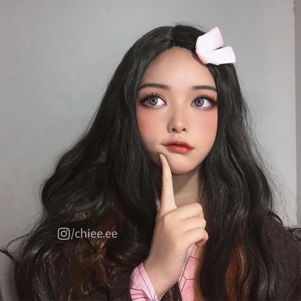 Kimetsu no Yaiba: 'Thánh nữ makeup' trở lại với bộ ảnh Nezuko xinh lung linh Ảnh 11