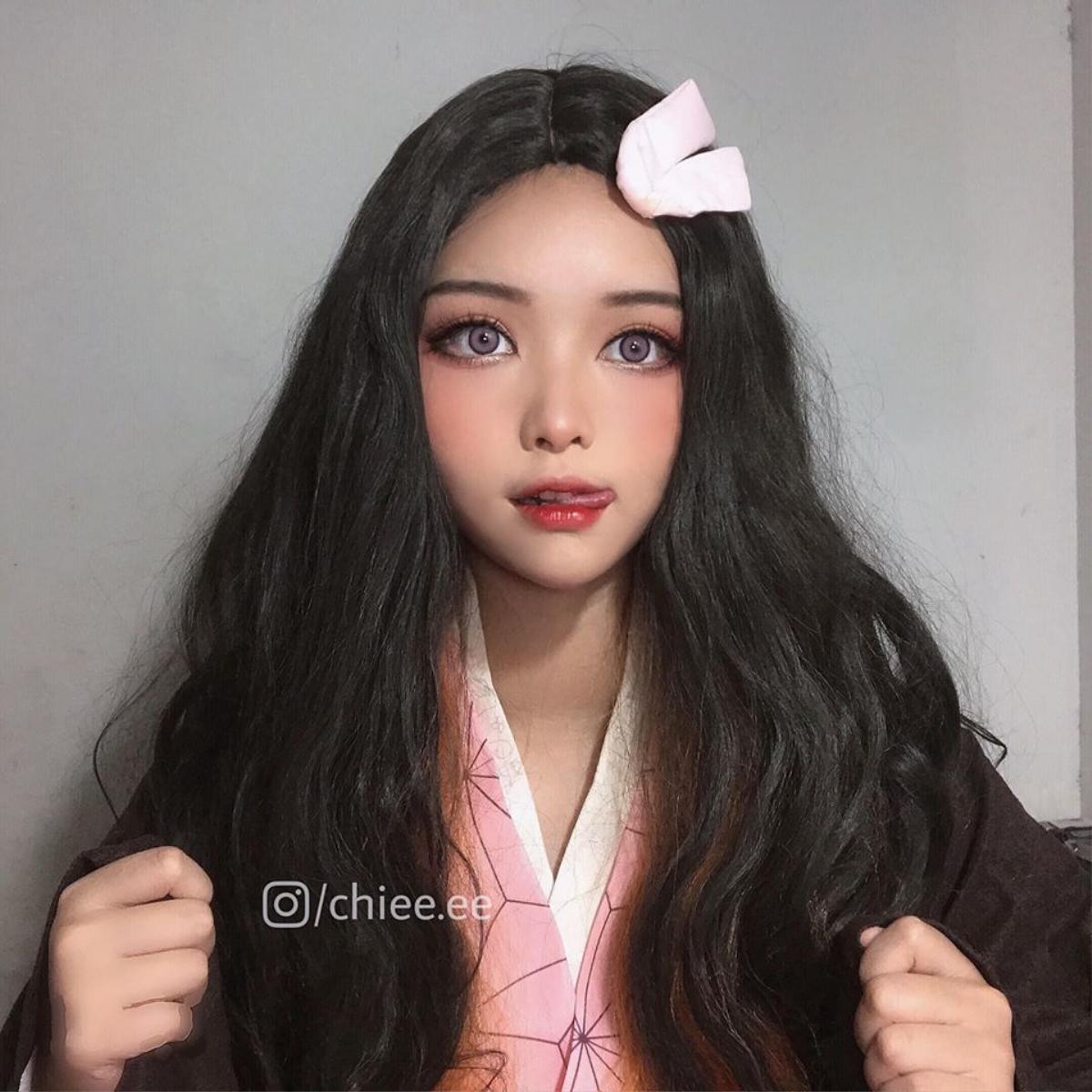 Kimetsu no Yaiba: 'Thánh nữ makeup' trở lại với bộ ảnh Nezuko xinh lung linh Ảnh 5