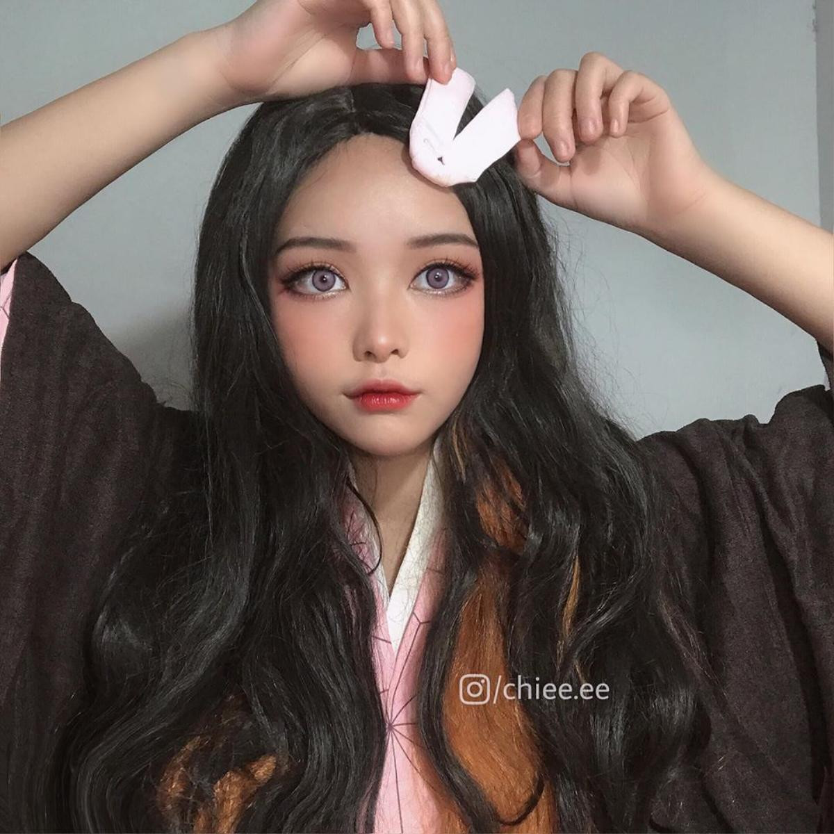 Kimetsu no Yaiba: 'Thánh nữ makeup' trở lại với bộ ảnh Nezuko xinh lung linh Ảnh 18