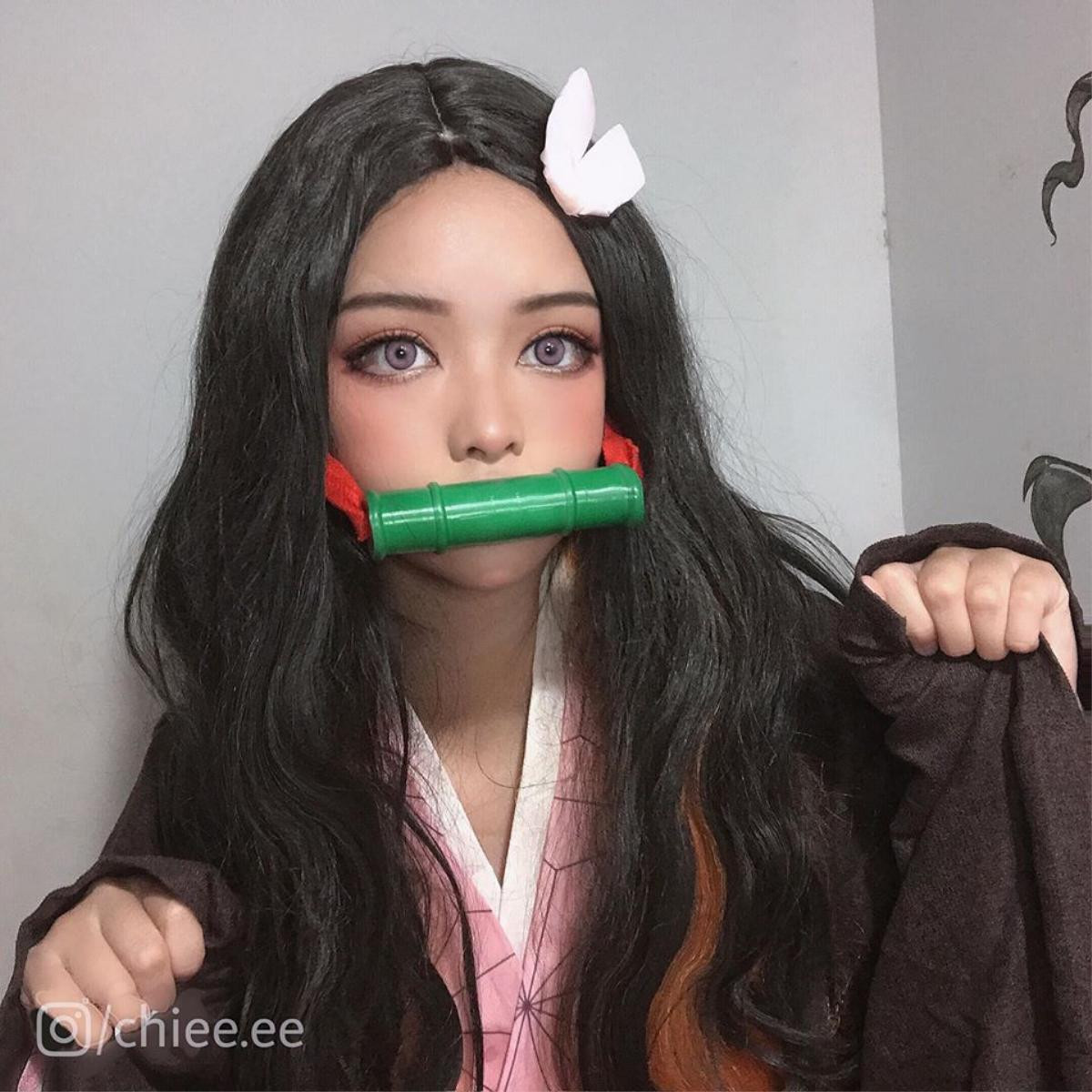 Kimetsu no Yaiba: 'Thánh nữ makeup' trở lại với bộ ảnh Nezuko xinh lung linh Ảnh 15