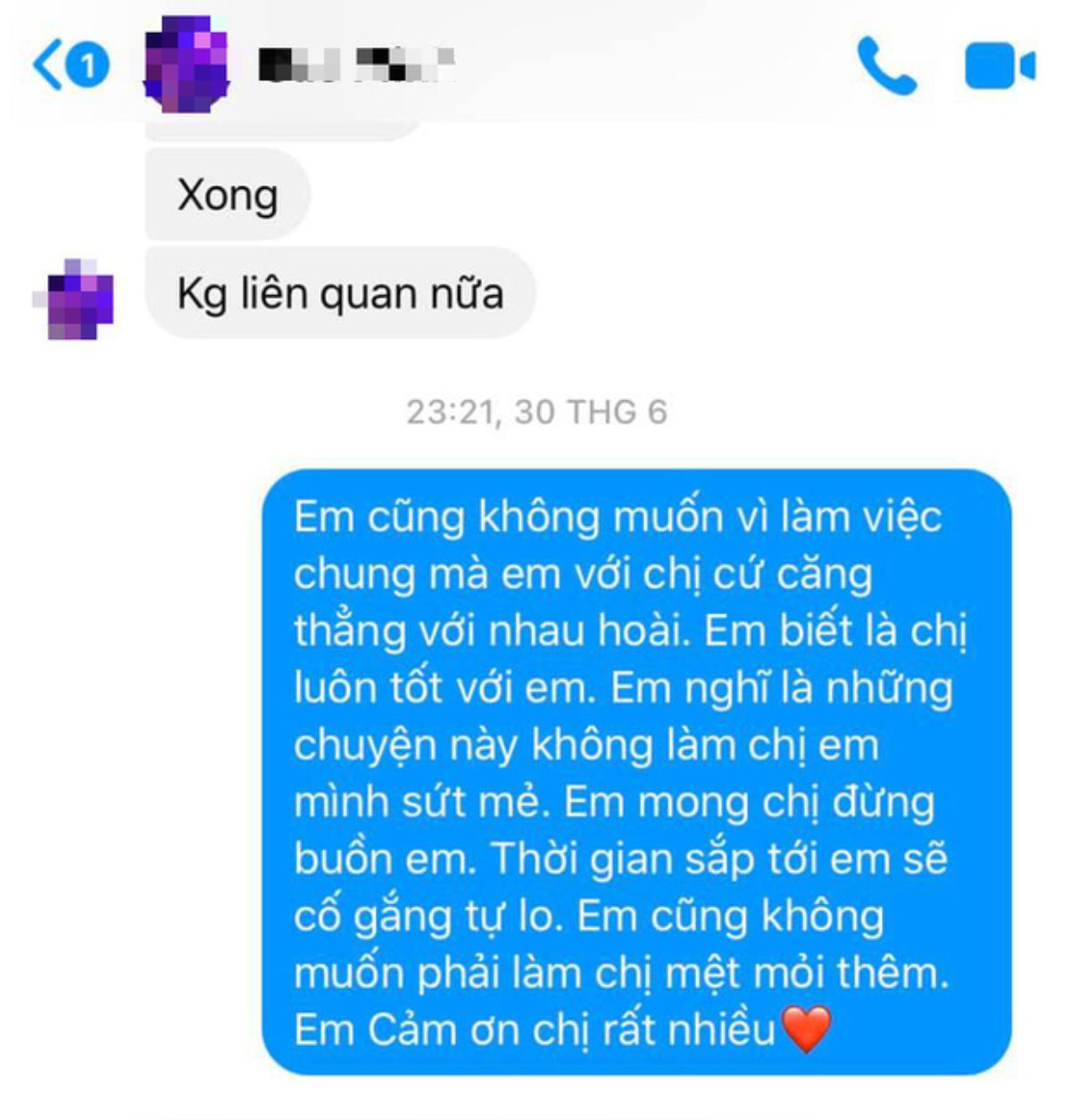 Giữa ồn ào bị quản lý cũ 'tố' vô ơn, Hoài Sa khẳng định: 'Chị có giận thế nào, làm gì với em thì chị vẫn là một người bạn tốt của em!' Ảnh 6