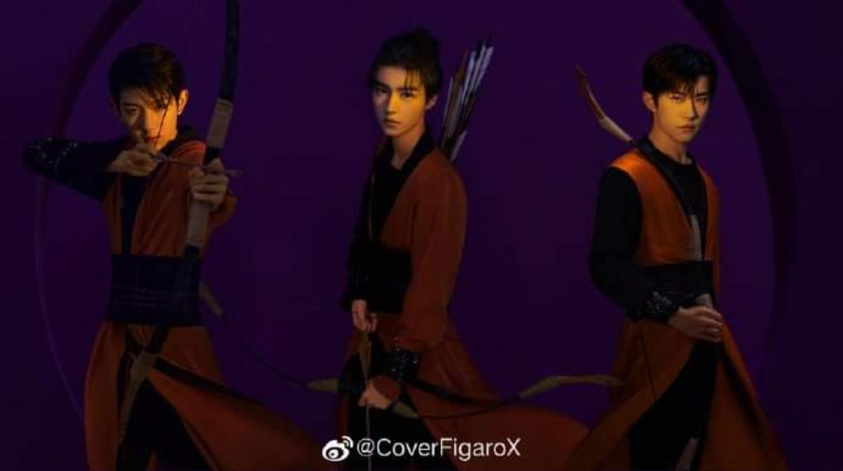 TFBOYS tung poter Vol.2 theo phong cách võ hiệp: Vương Tuấn Khải như con sói đầu đàn, hai thành viên còn lại hơi nhạt nhòa Ảnh 1