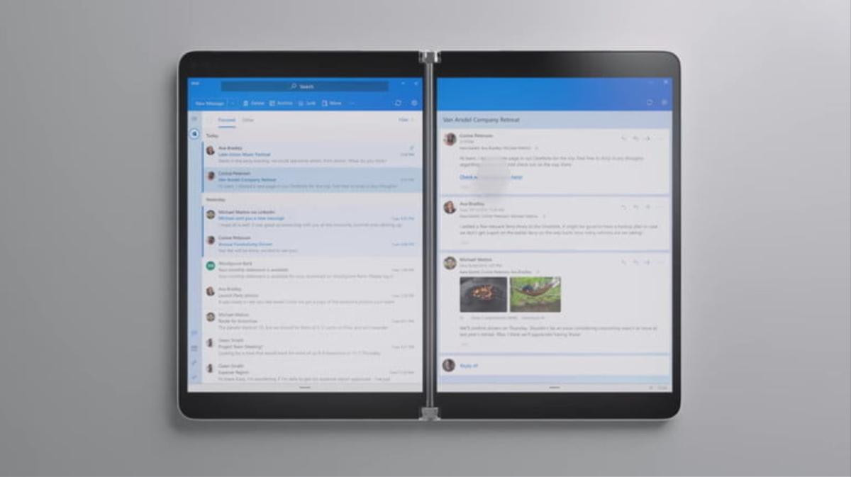 Thiết bị đặc biệt với hai màn hình xoay 360 độ của Microsoft lên kệ ngày 10/9, giá 1.399 USD Ảnh 4