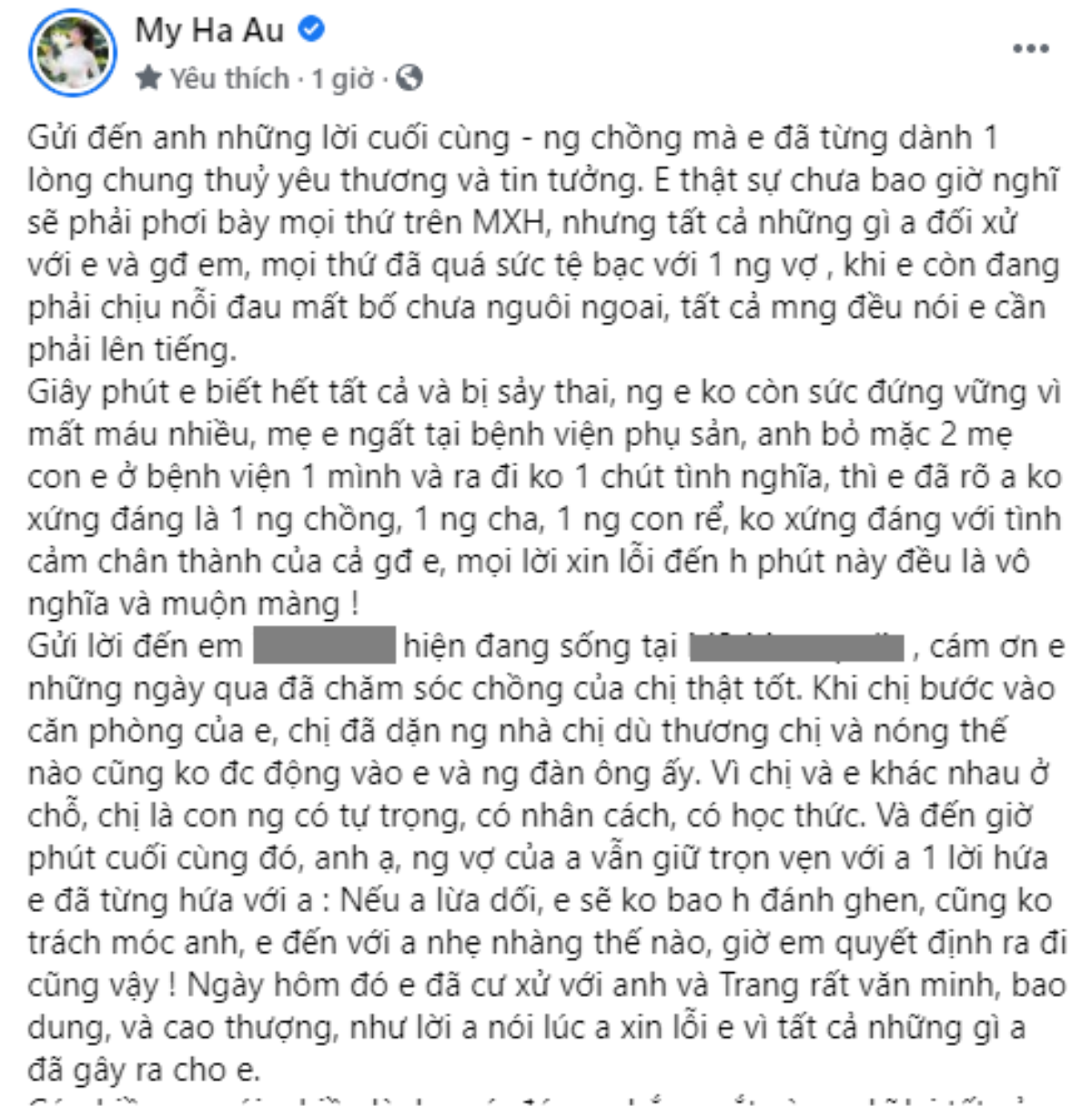 Sau đám cưới cổ tích: Quỳnh Anh, Thu Hương hạnh phúc đón con đầu lòng, Âu Hà My tố chồng phụ bạc đến sẩy thai Ảnh 12