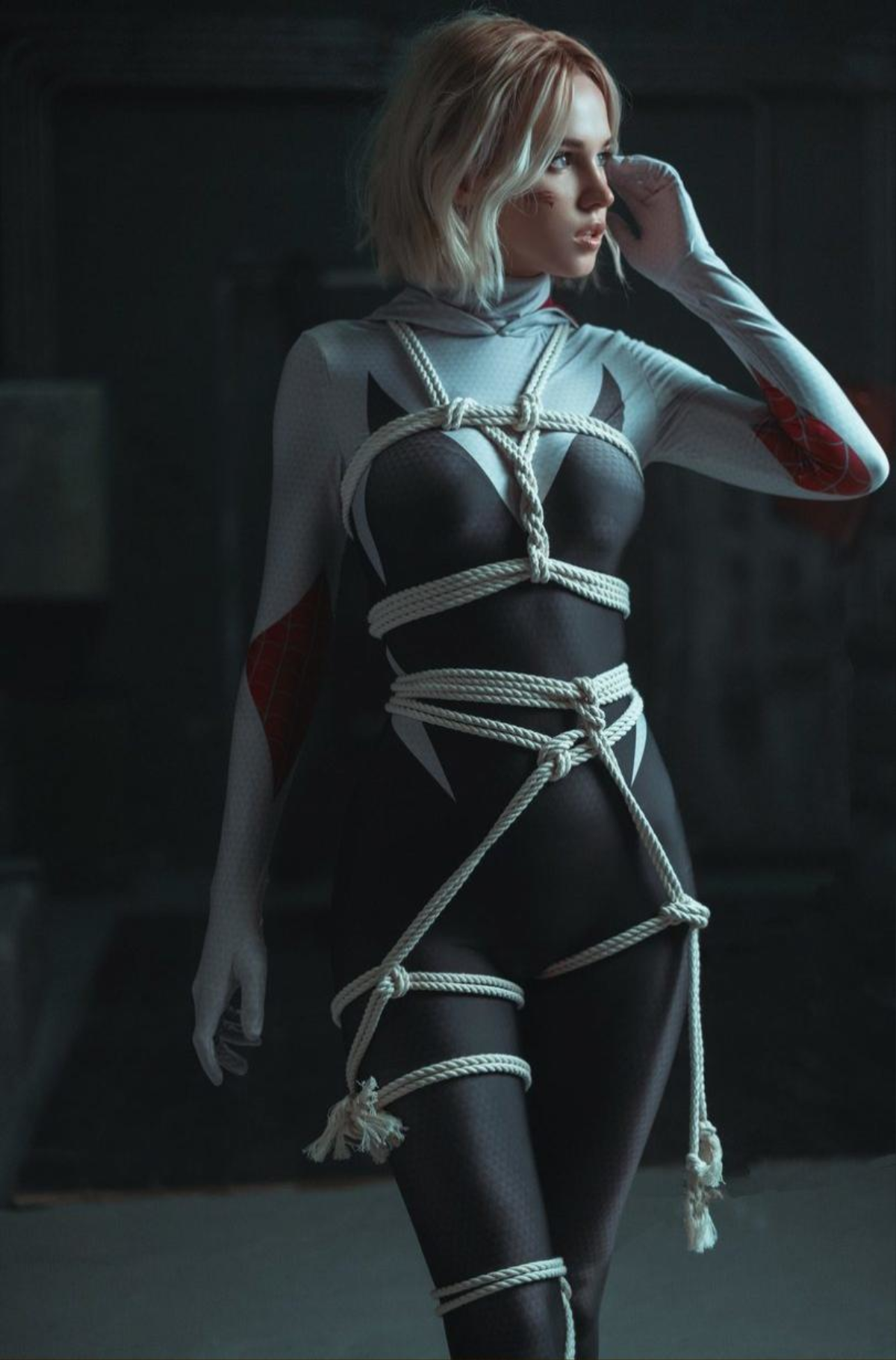 Chiêm ngưỡng bộ ảnh cosplay Spider-Gwen xuất thần của Shirogane-sama Ảnh 6