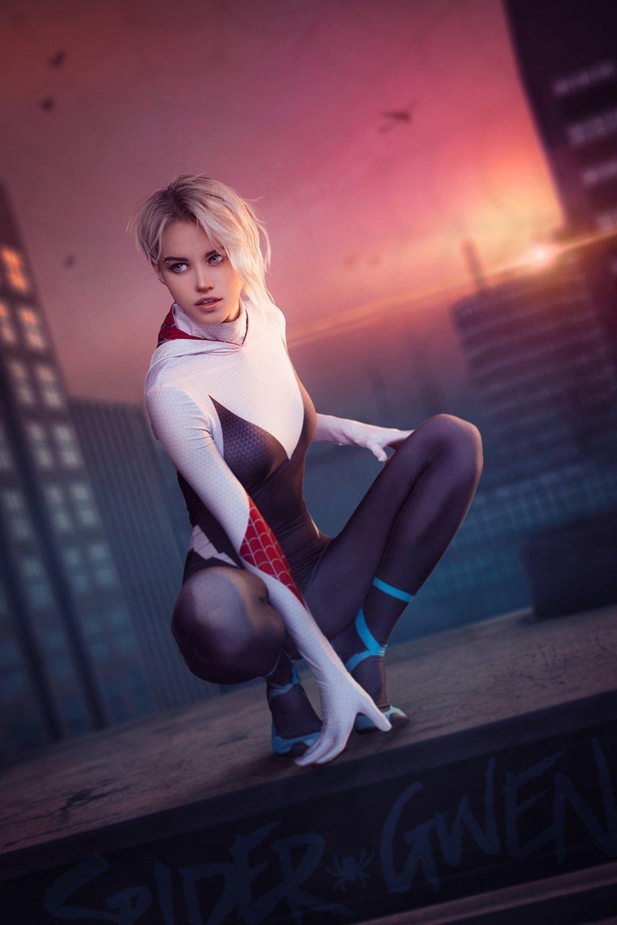 Chiêm ngưỡng bộ ảnh cosplay Spider-Gwen xuất thần của Shirogane-sama Ảnh 10