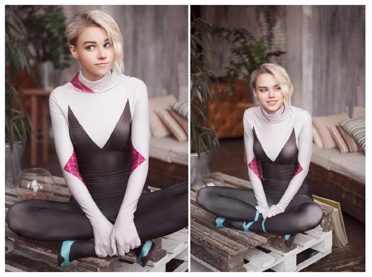 Chiêm ngưỡng bộ ảnh cosplay Spider-Gwen xuất thần của Shirogane-sama Ảnh 15