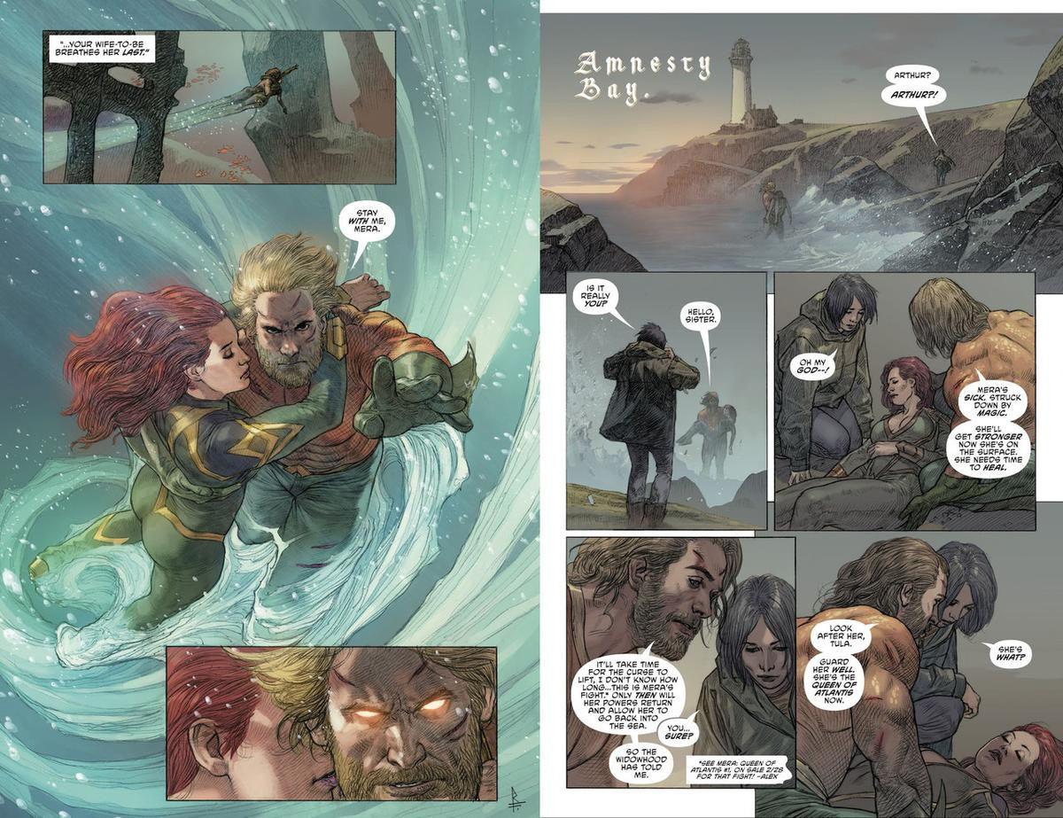 DC Comics: Siêu anh hùng Aquaman thực ra có thể bay? Ảnh 6