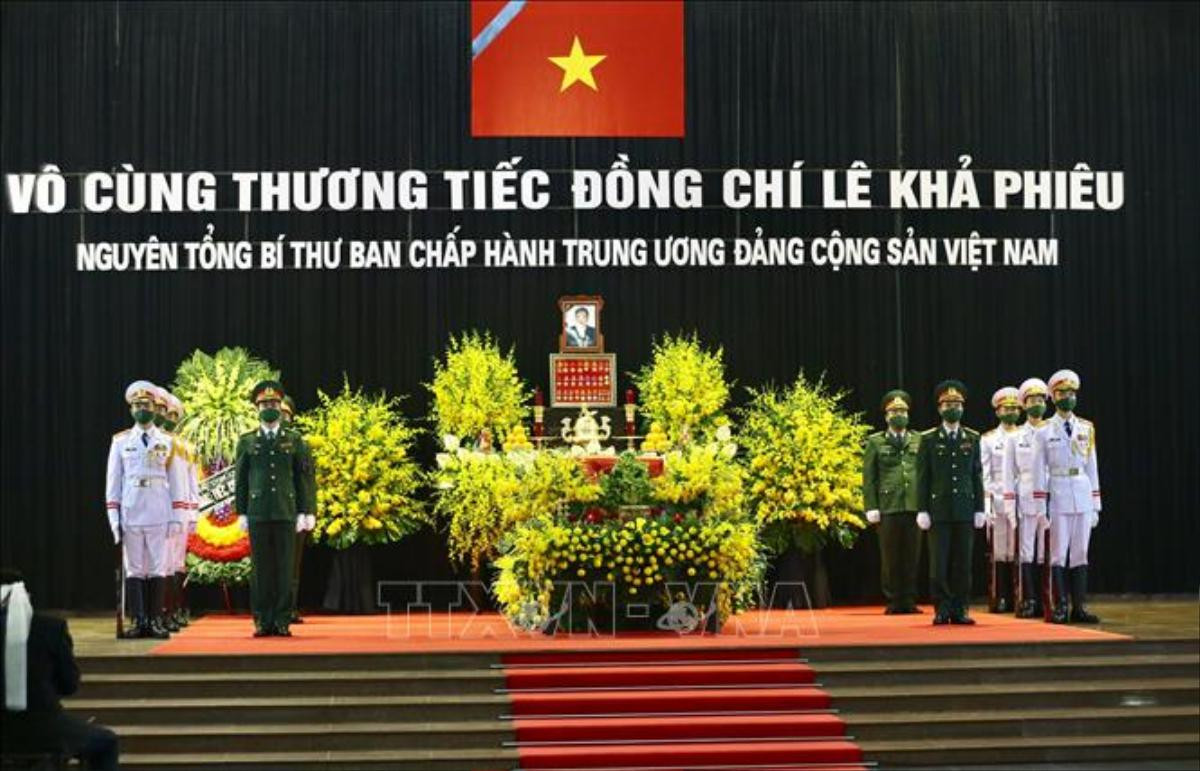 Cử hành trọng thể Lễ Quốc tang nguyên Tổng Bí thư Lê Khả Phiêu Ảnh 2