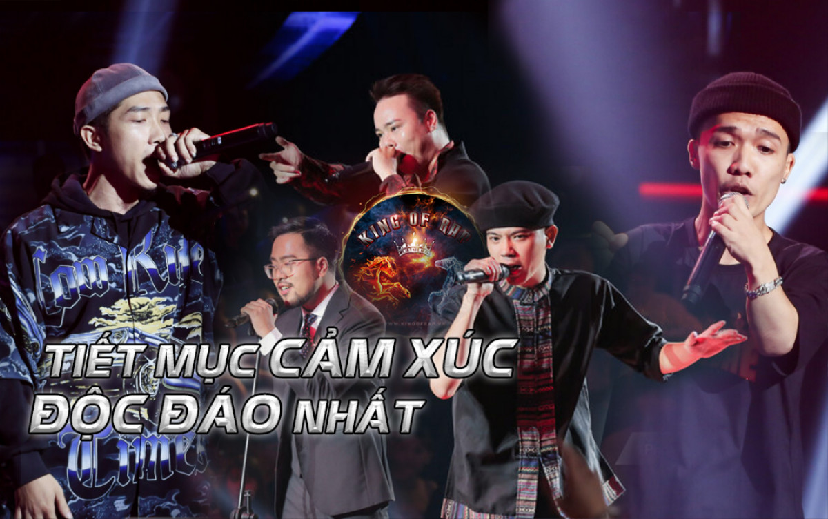 5 màn 'bắn rap' xúc động về gia đình đan xen ca trù - hát xẩm độc đáo nhất King Of Rap vòng đầu tiên Ảnh 1