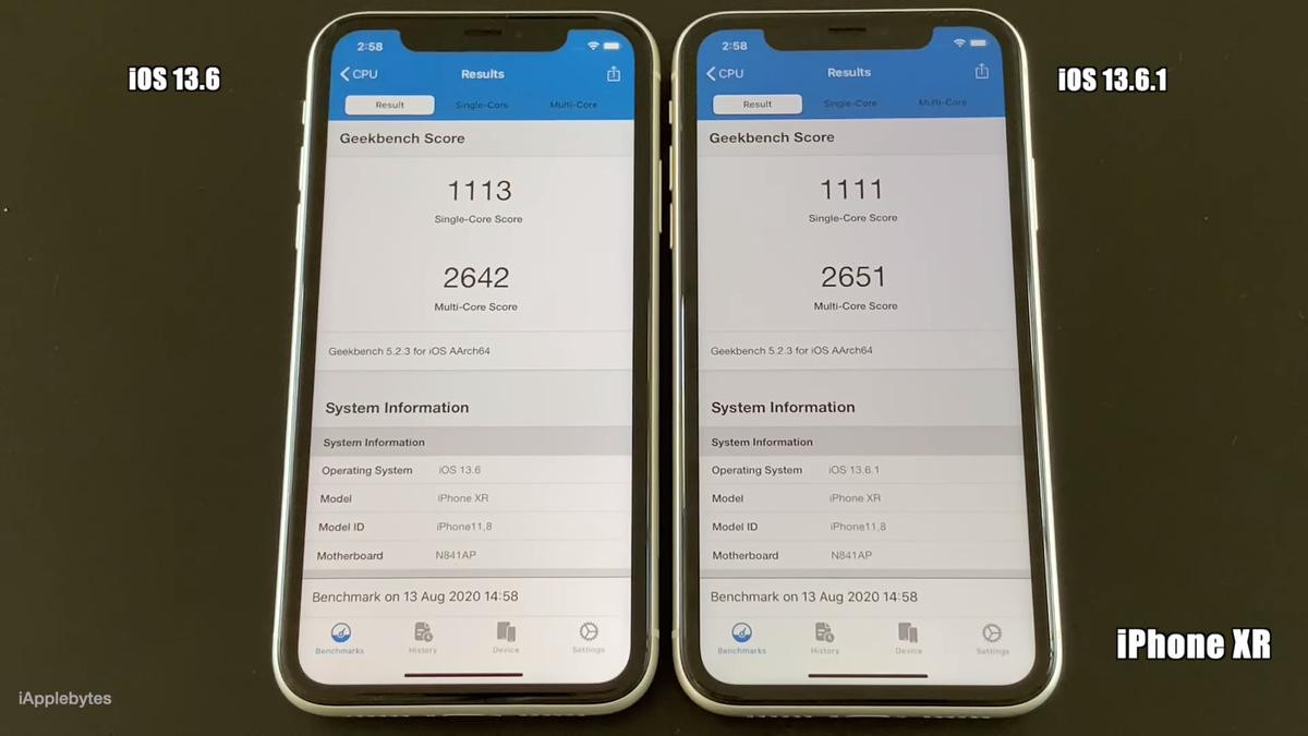 So sánh hiệu năng iOS 13.6.1 với iOS 13.6: Liệu có nên nâng cấp? Ảnh 7