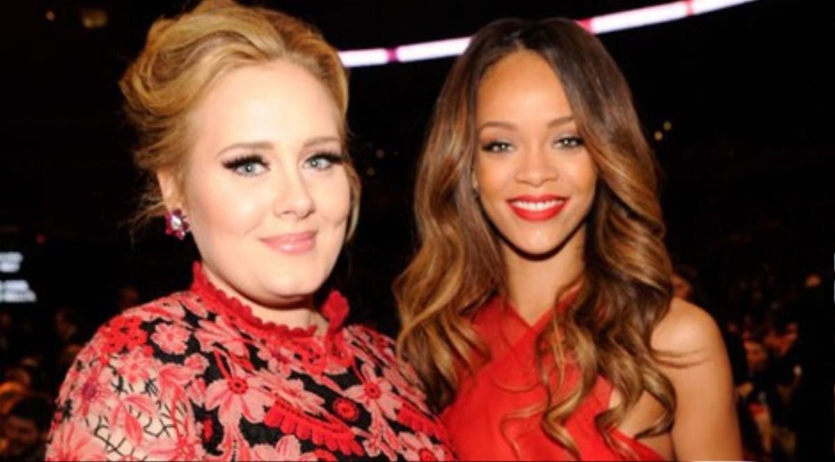 Rihanna và Adele - Hai thánh 'bùng' album của làng nhạc thế giới