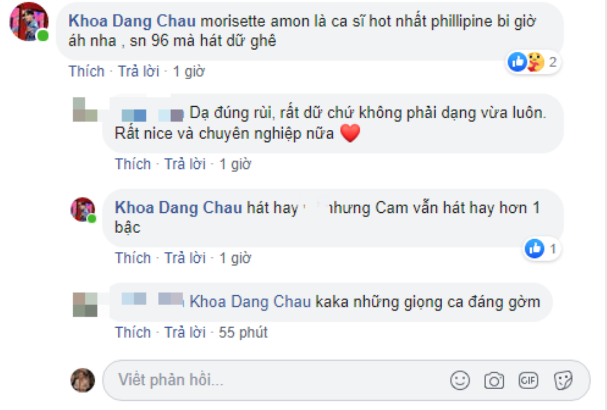 Châu Đăng Khoa gây tranh cãi khi khẳng định Orange hát hay hơn 1 bậc so với Diva trẻ tuổi người Philippines Ảnh 2