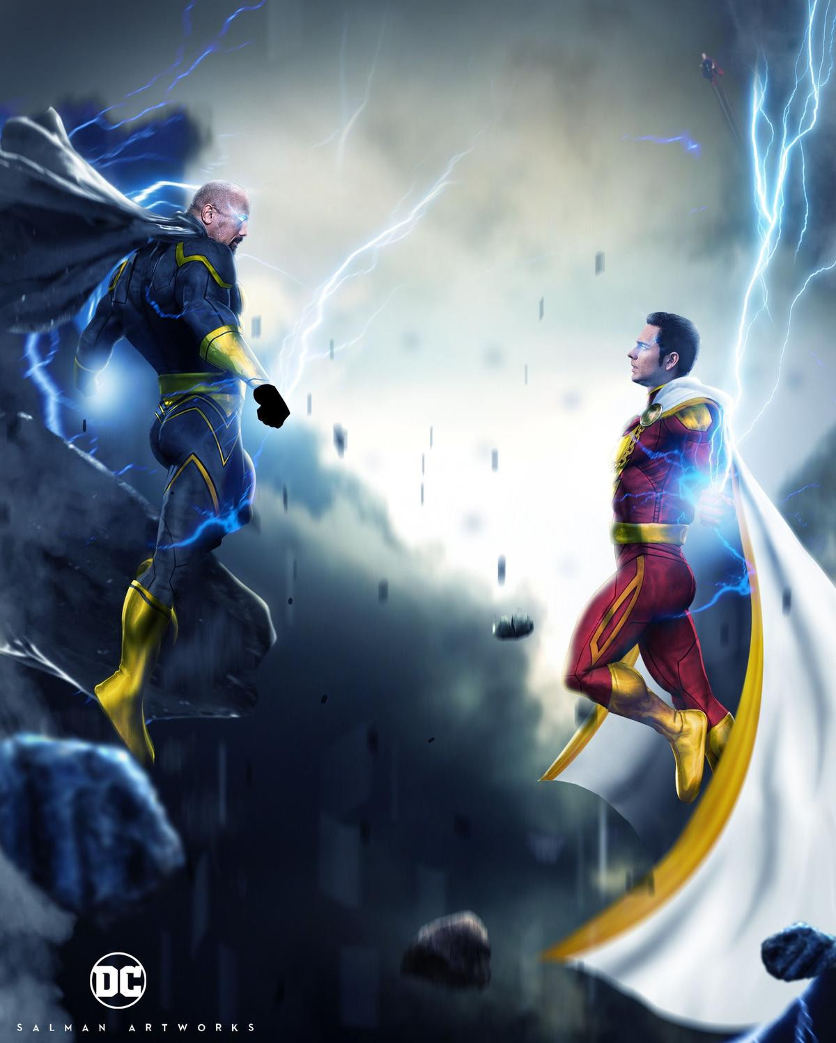 Dwayne 'The Rock' Johnson bất ngờ chia sẻ đoạn teaser của Black Adam - kẻ có thể khiến cả Superman lẫn Shazam phải chật vật Ảnh 6