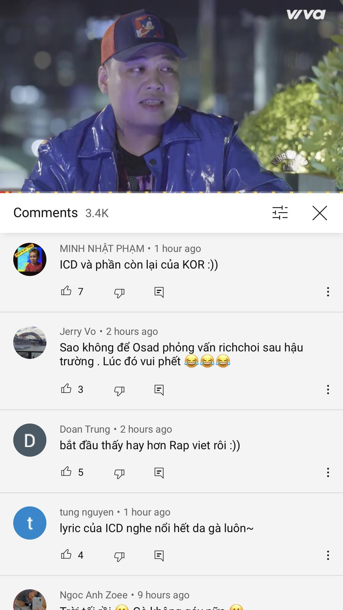 Rapper ICD được gọi tên nhiều nhất trong tập 3 King of Rap: Dizz ngầm showbiz, lyric xịn nên được Datmaniac đấu giá 50 triệu Ảnh 17