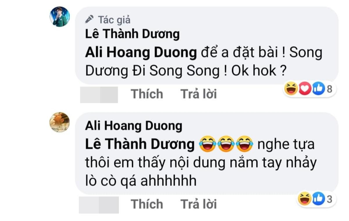 Ngô Kiến Huy 'rủ rê' Ali Hoàng Dương song ca, công bố luôn tên bài hát nghe thôi đã thấy... mệt Ảnh 2