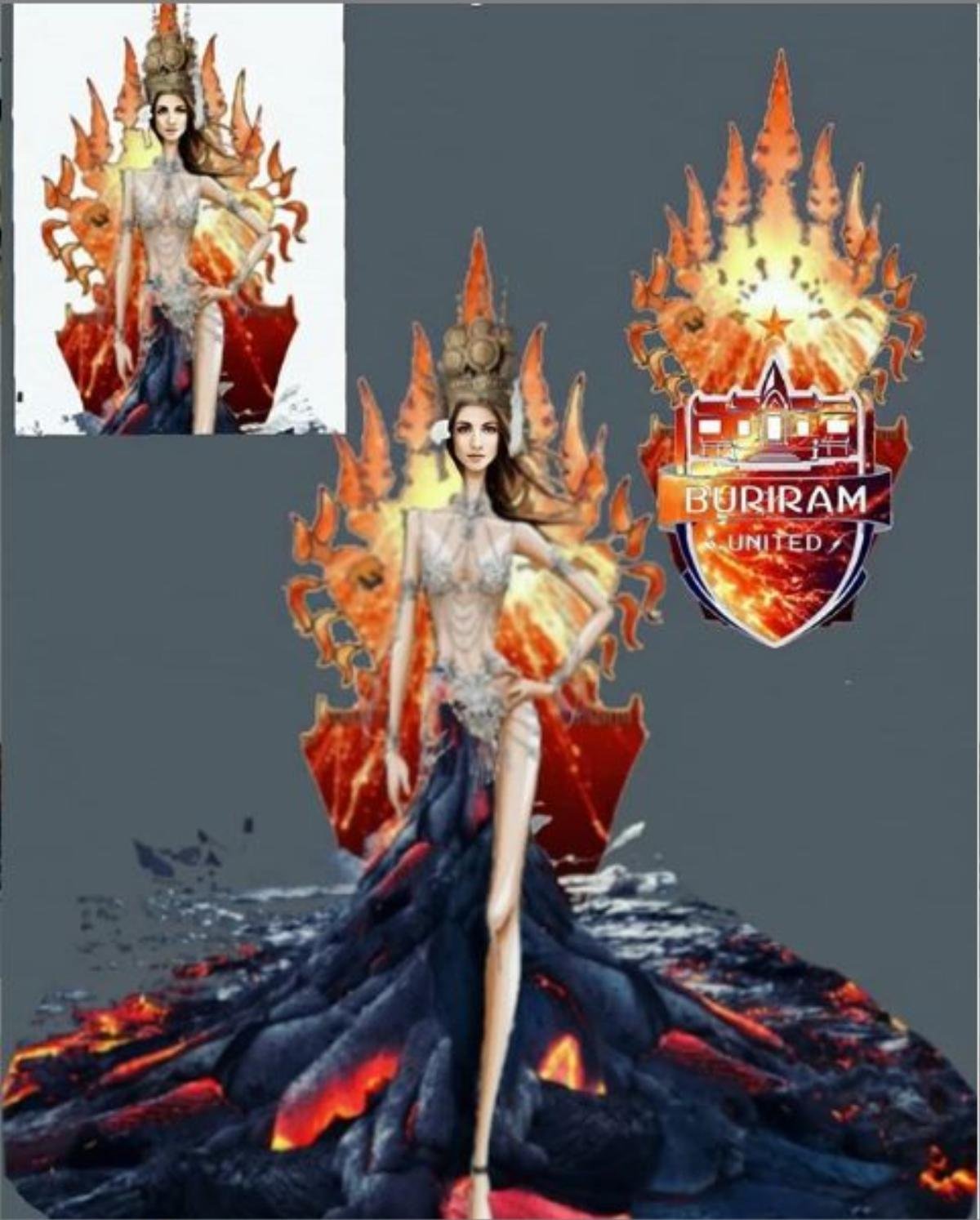 Fan Khánh Vân lo sốt vó trước mẫu trang phục dân tộc 'Bưởi 5 Roi' của Thái Lan ở Miss Universe 2020 Ảnh 4