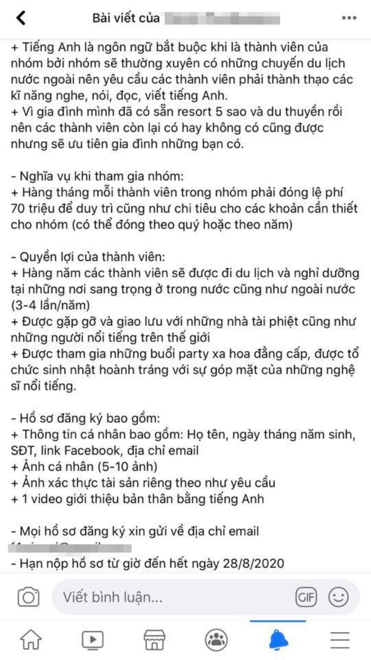 'Sốc' trước điều kiện tuyển thành viên của hội 'F4 Việt Nam': Phải có villa, ô tô riêng, thẻ tín dụng có số dư tối thiểu 5 tỷ... Ảnh 3