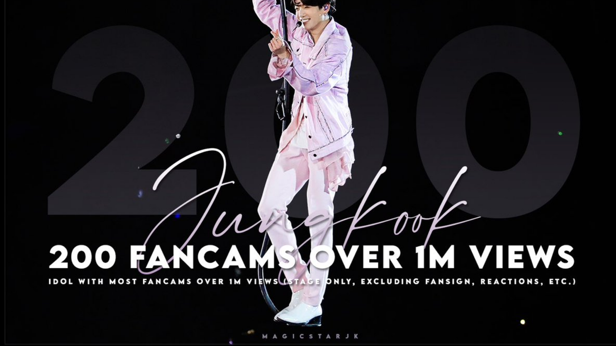 Jungkook (BTS) có hơn 200 fancam đạt 1 triệu view, khẳng định sức hút bất biến trên sân khấu Ảnh 2