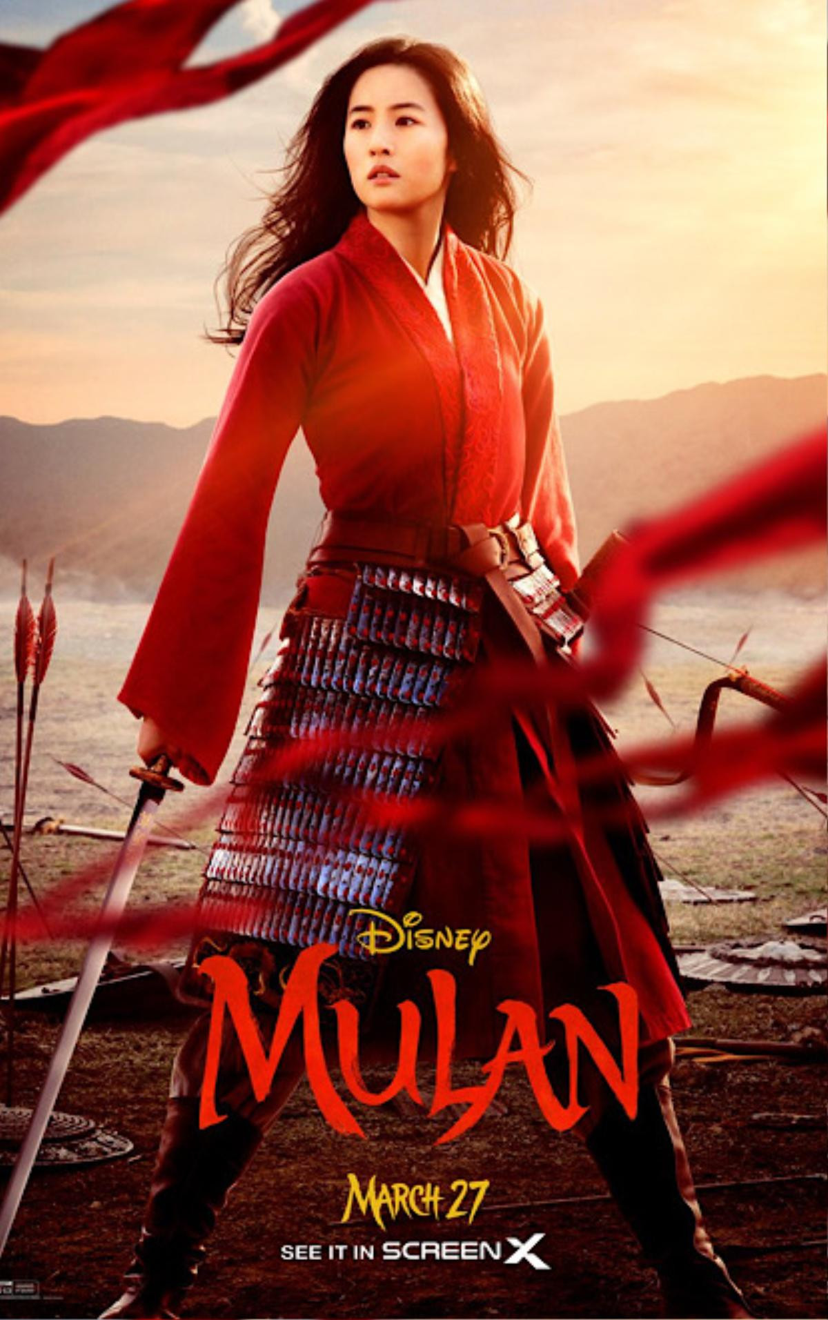 Đạo diễn của 'Mulan' tung teaser thử tạo hình của Lưu Diệc Phi sau nhiều lần dời lịch chiếu phim Ảnh 3